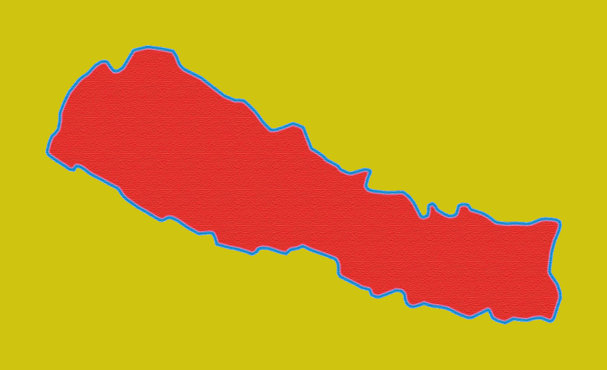 Nepal - map